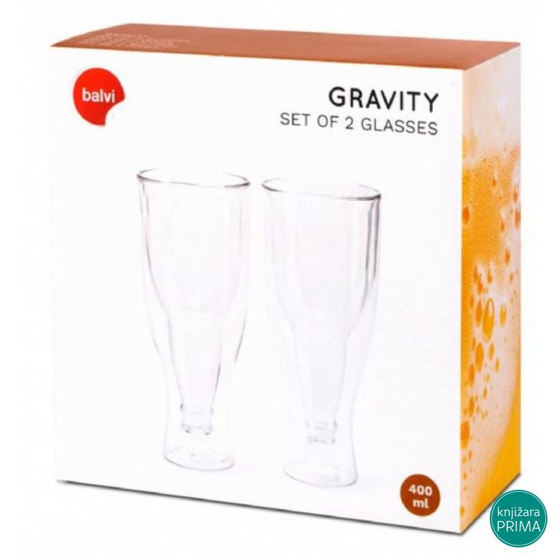 Set čaša za pivo Gravity 