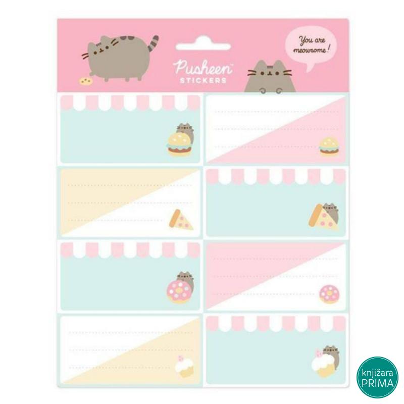 Nalepnice za sveske Pusheen 
