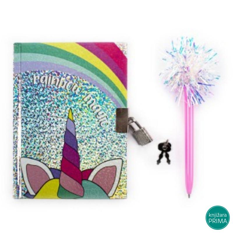 Dnevnik sa olovkom TRANSIT Unicorn Secret 