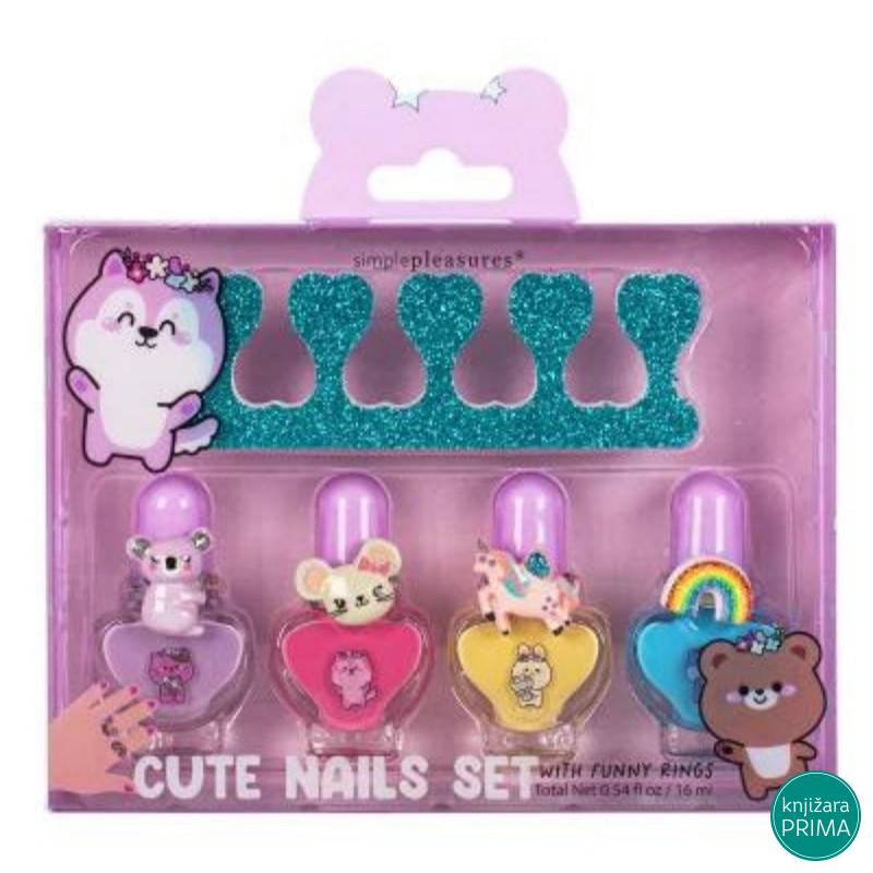 Set za nokte SIMPLE PLEASURES Cute 