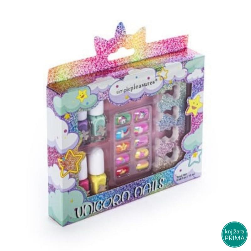 Kozmetički set za nokte SIMPLE PLEASURES Unicorn 