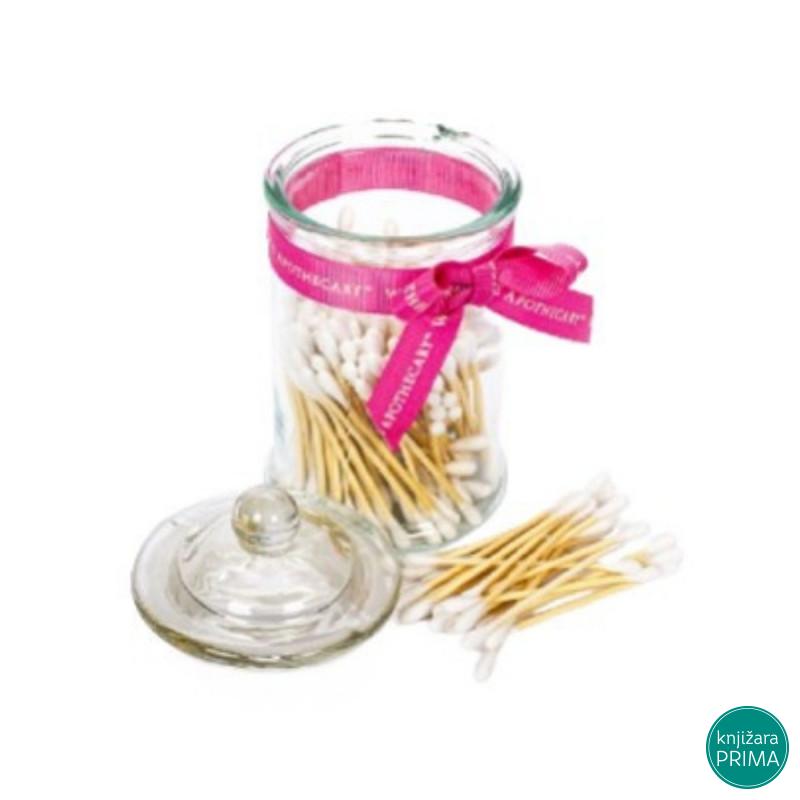 Štapići za uši SECRET GARDEN Glass Jar 