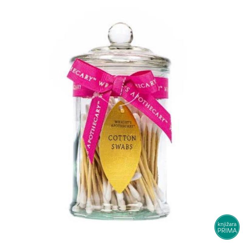 Štapići za uši SECRET GARDEN Glass Jar 