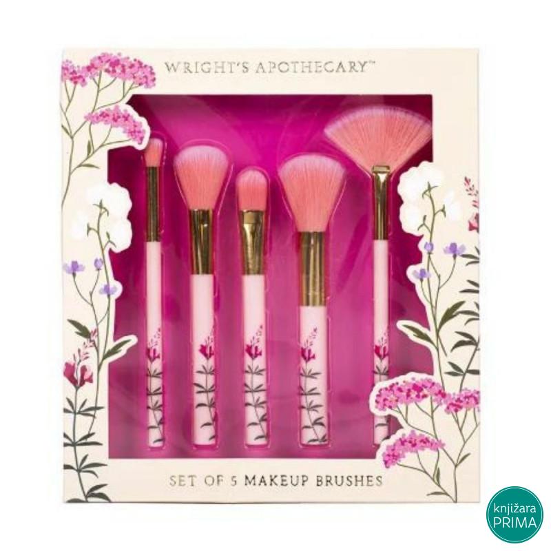 Četkice za šminkanje set SECRET GARDEN Pink 