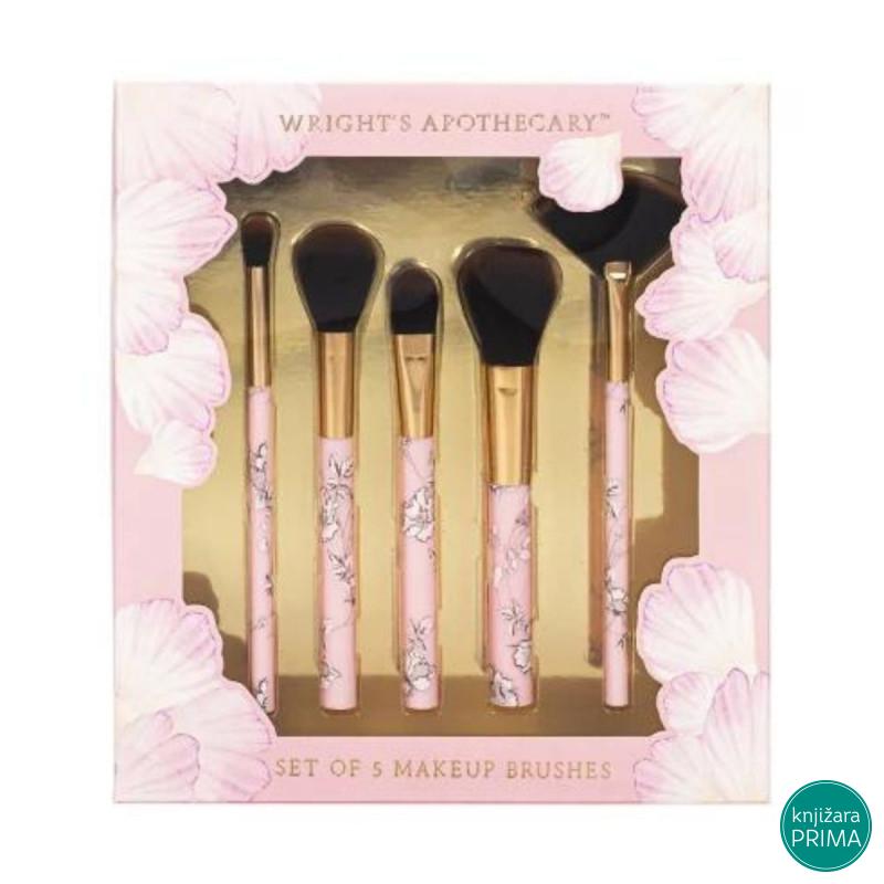 Četkice za šminkanje set SECRET GARDEN Brown 