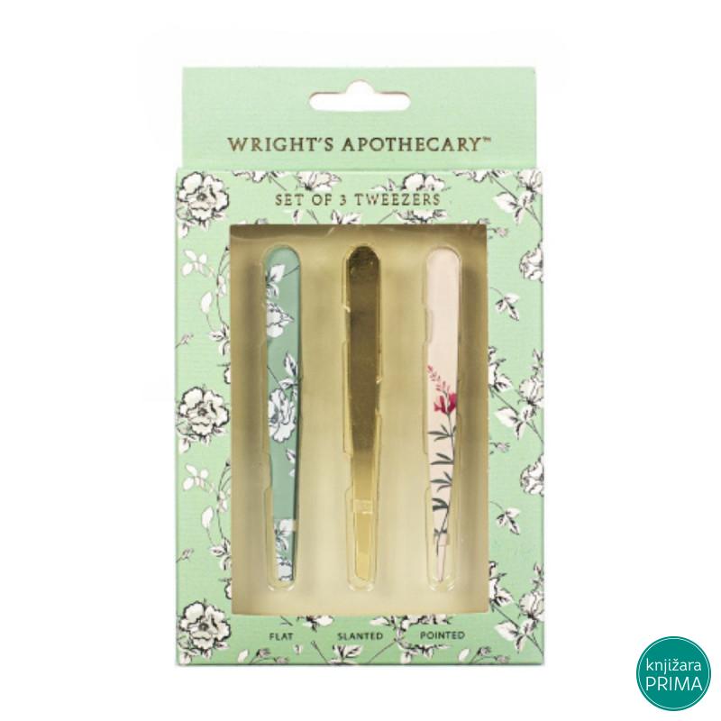 Set 3 pincete SECRET GARDEN White Musk 