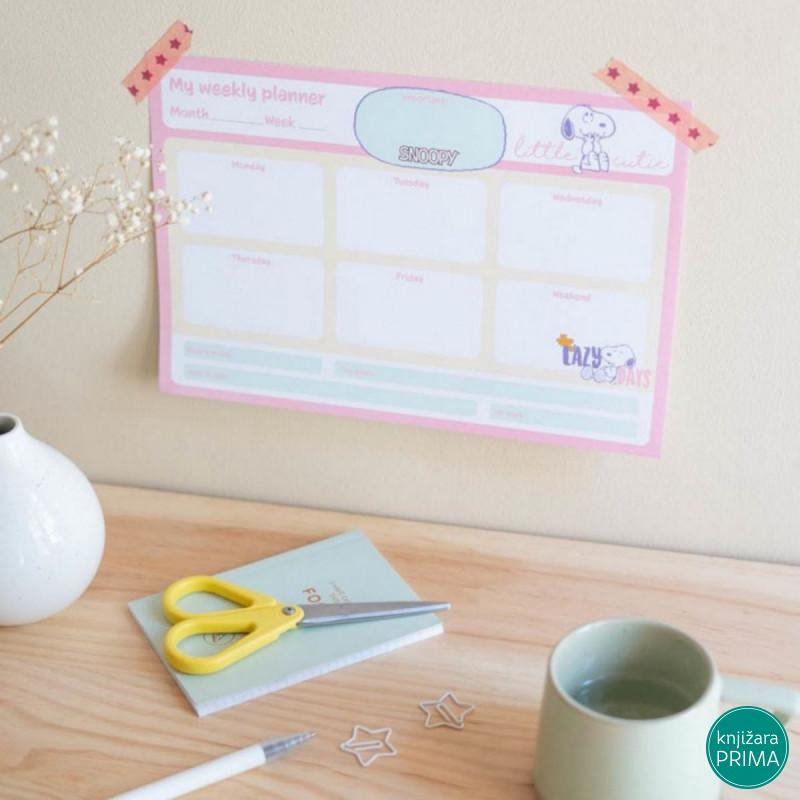 Stoni planer A4 Snoopy 