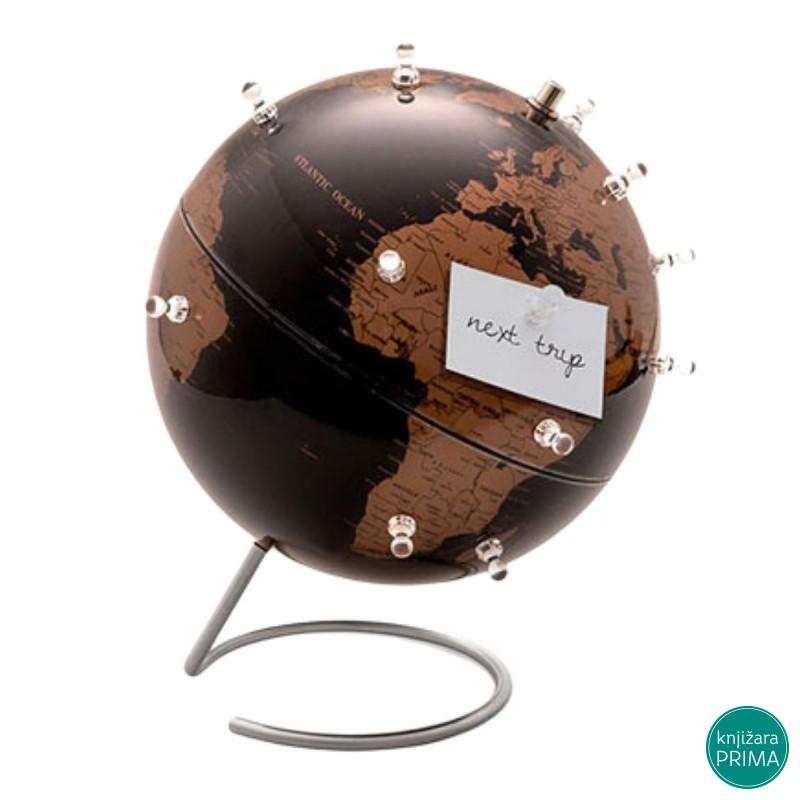 Globus magnetni antique 