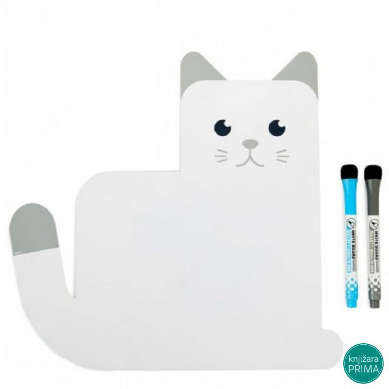Magnetna tabla za frižider - Meow Cat 