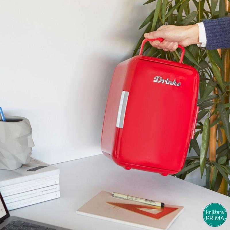 Mini Frižider Drinks red 