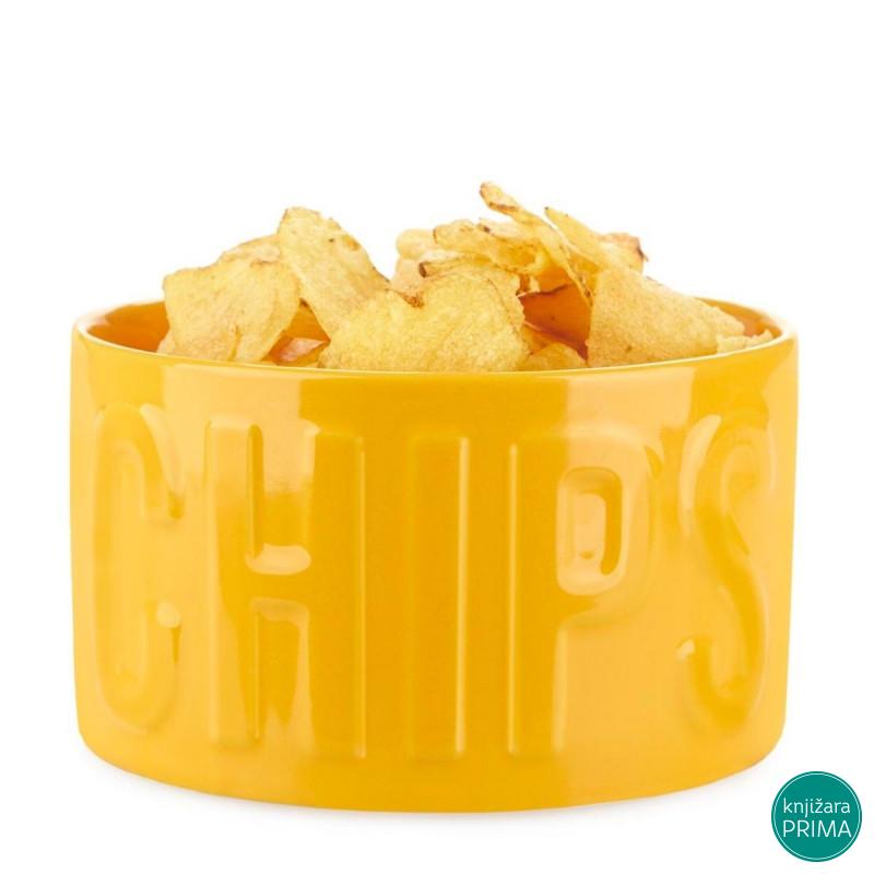 Činija za čips YELLOW 