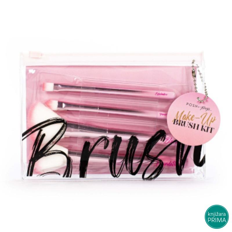 Četkica za šminku set 4 POSH AND POP 