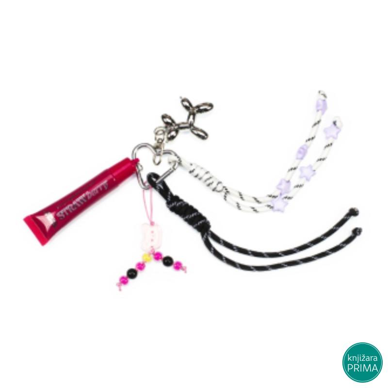 Privezak i sjaj za usne CANDY SWIRL Strawberry 