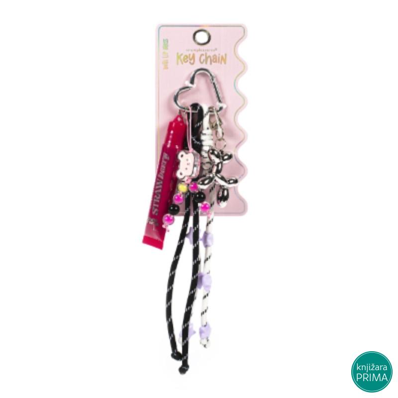 Privezak i sjaj za usne CANDY SWIRL Strawberry 