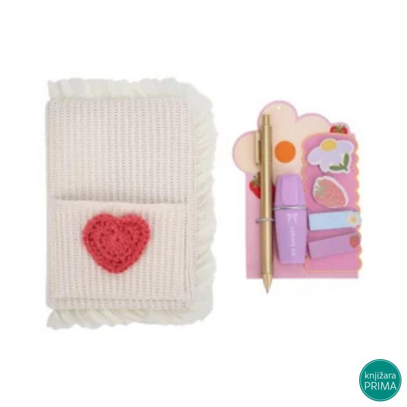 Set za pisanje DOPAMINIC MOOD Heart 
