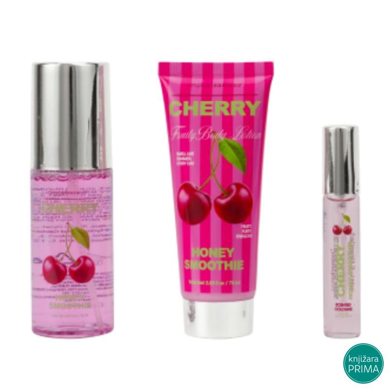 Kozmetički set za telo FRUITY CHERRY PINK 