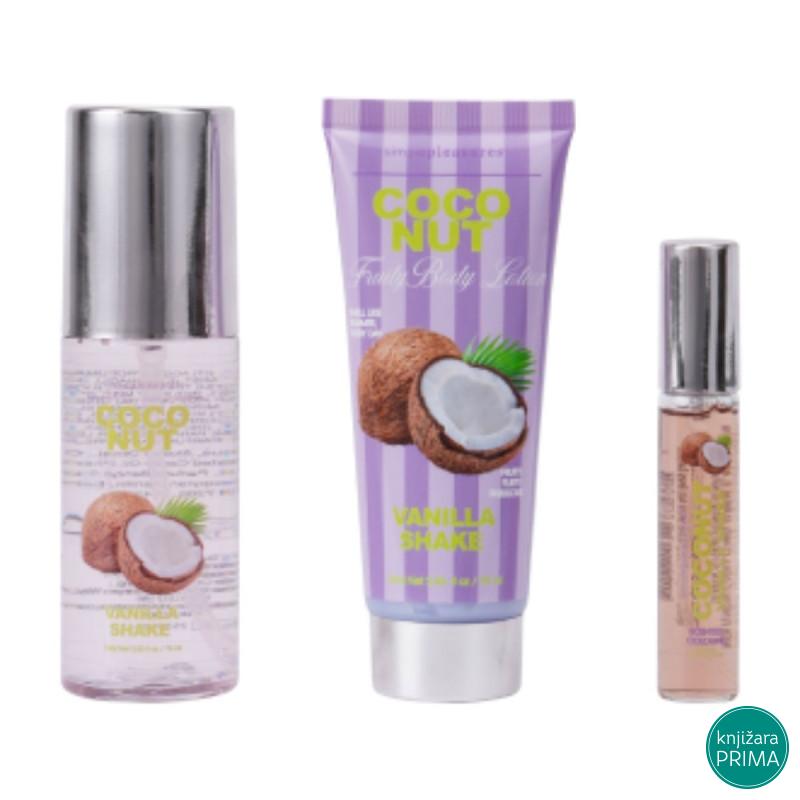 Kozmetički set za telo FRUITY COCONUT VANILLA PURPLE 