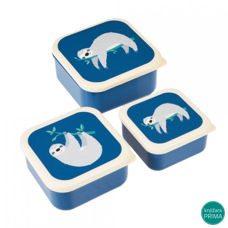 Set kutija za užinu REX - Sloth 