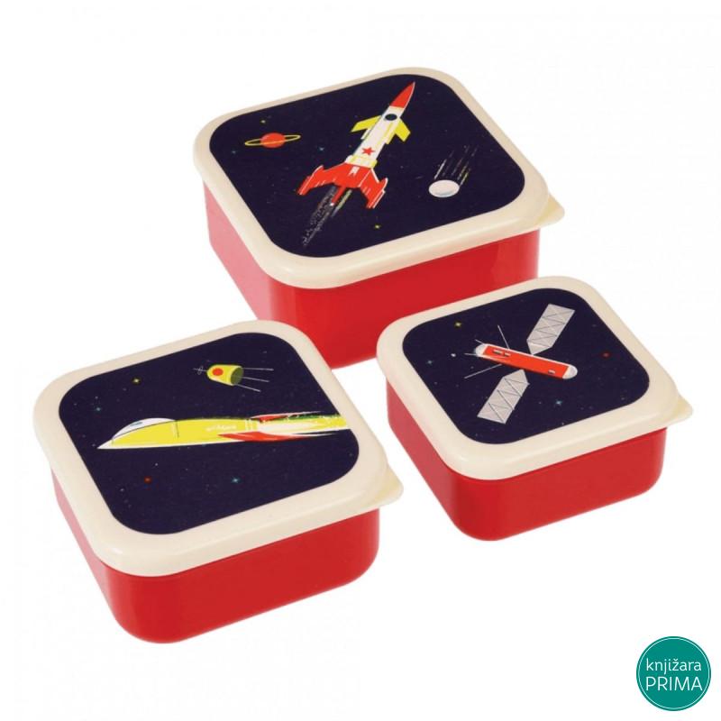 Set kutija za užinu REX - Space 