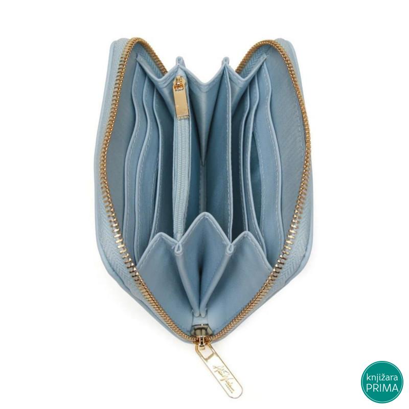 Novčanik ALICE WHEELER bromley - Pastel Blue 
