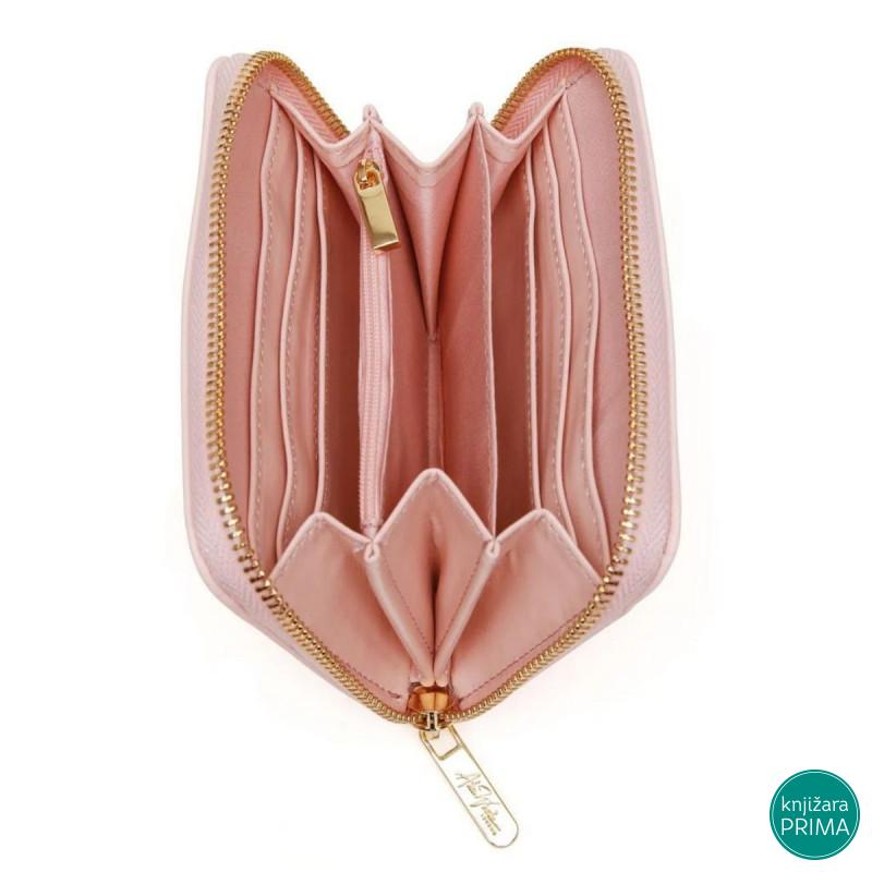 Novčanik ALICE WHEELER bromley - Pastel Pink 