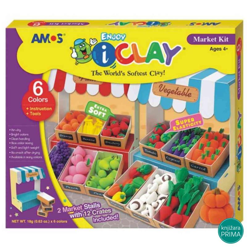 Set sa glinom pijaca AMOS 