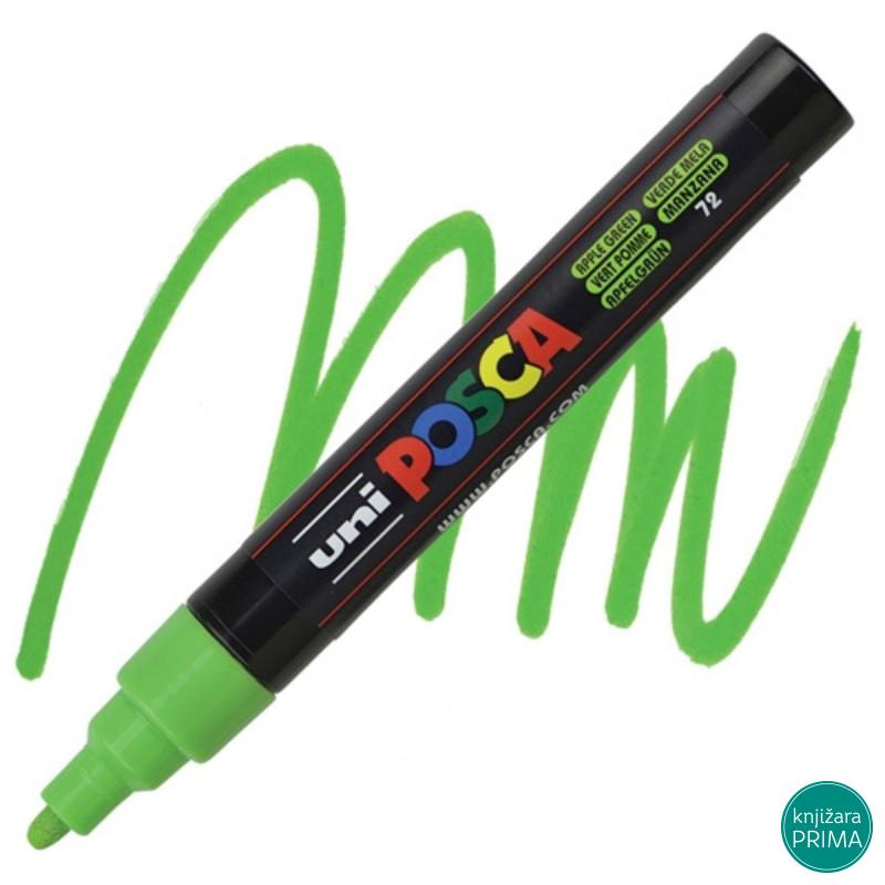 POSCA marker UNI PC-5m jabuka zeleni 72 