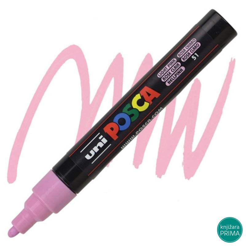 POSCA marker UNI PC-5m svetlo roze 51 