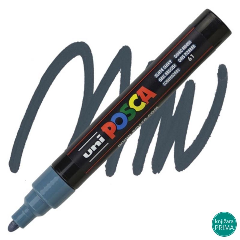 POSCA marker UNI PC-5m kamen sivi 61 