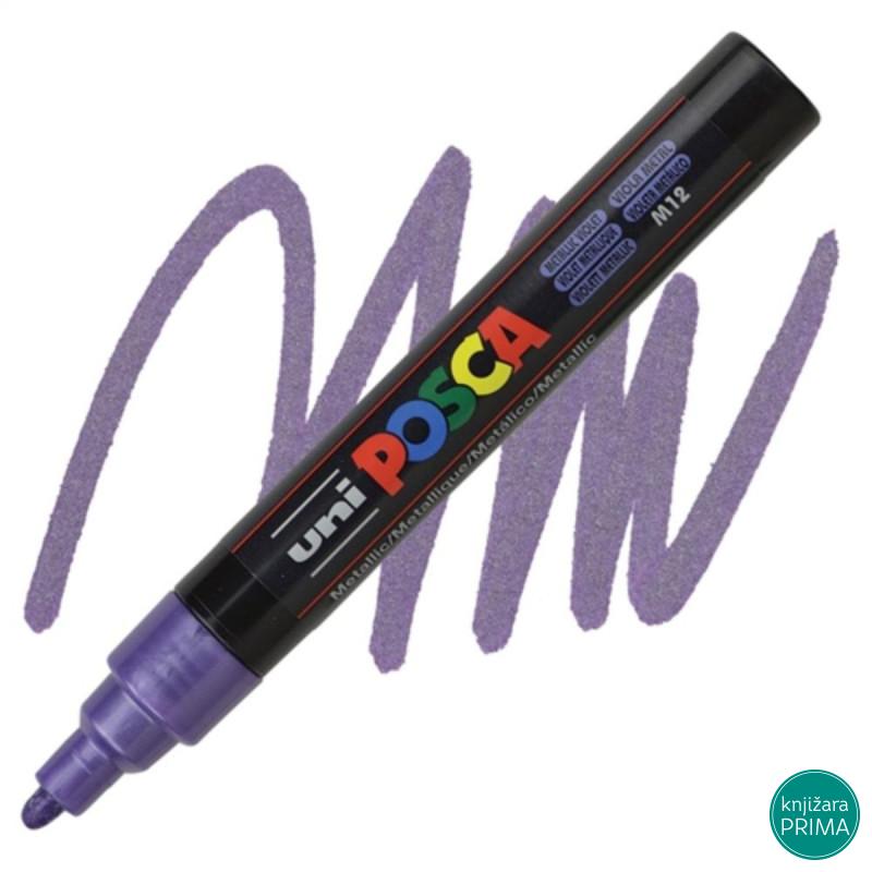 POSCA marker UNI PC-5m metalik ljubičasti m12 