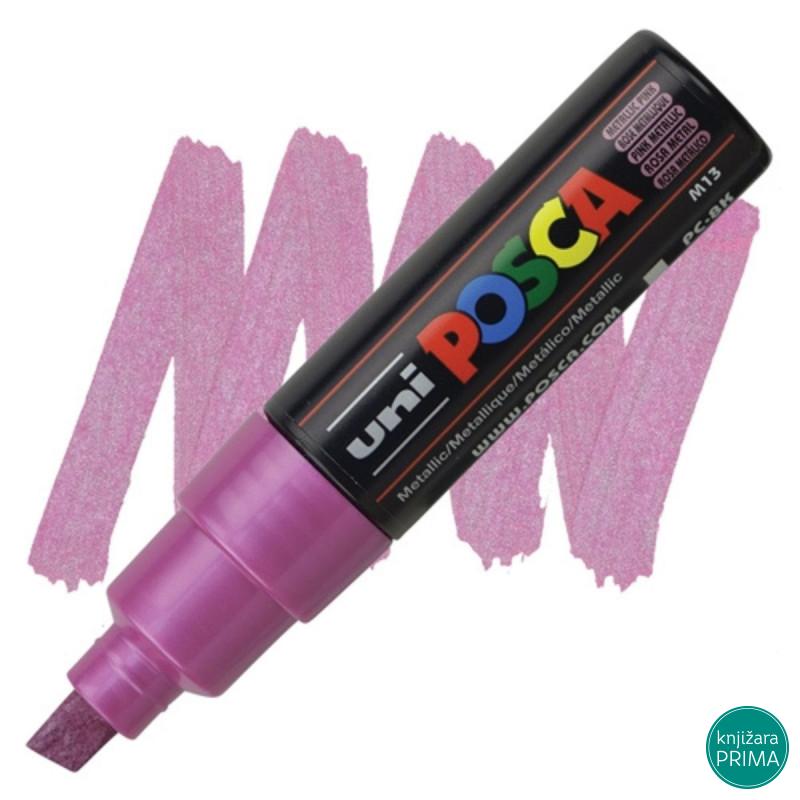 POSCA marker UNI PC-8K metalik roze 8mm 