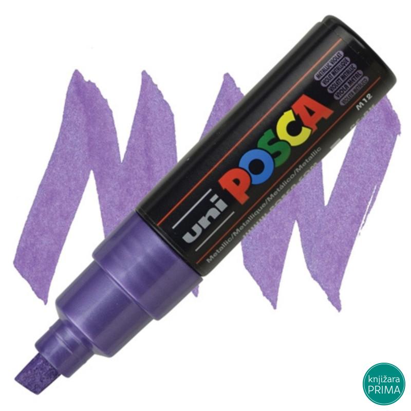 POSCA marker UNI PC-8K metalik ljubičasti m12 