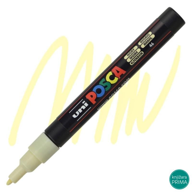 POSCA marker UNI PC-3m slonova kost 46 