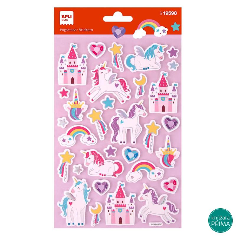 Stikeri APLI jednorozi 