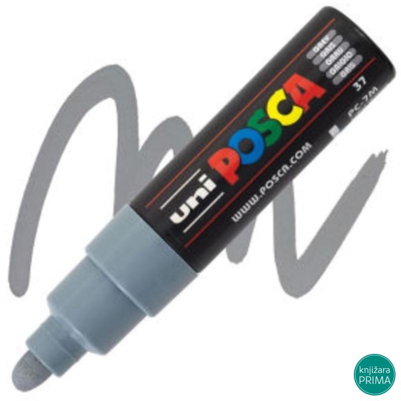 POSCA marker UNI PC-7m sivi 37 