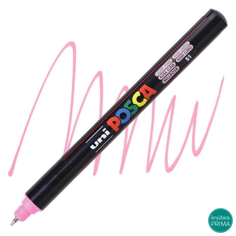 POSCA marker UNI PC-1mr svetlo roze 51 