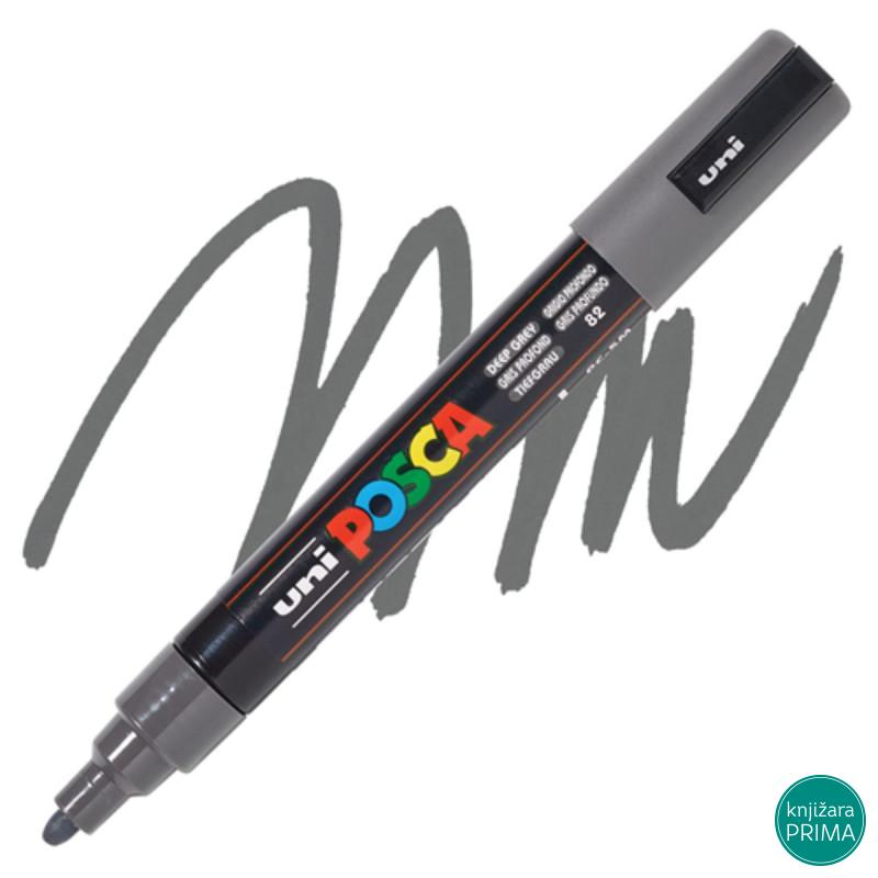 POSCA marker UNI PC-5m tamno sivi 82 