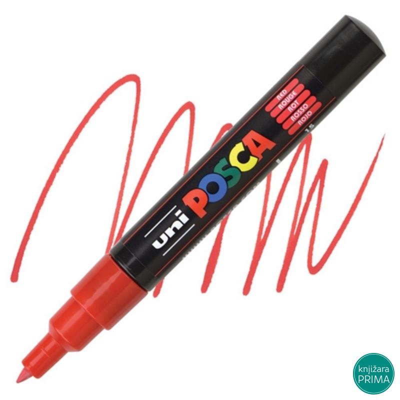 POSCA marker UNI PC-1M crveni 15 