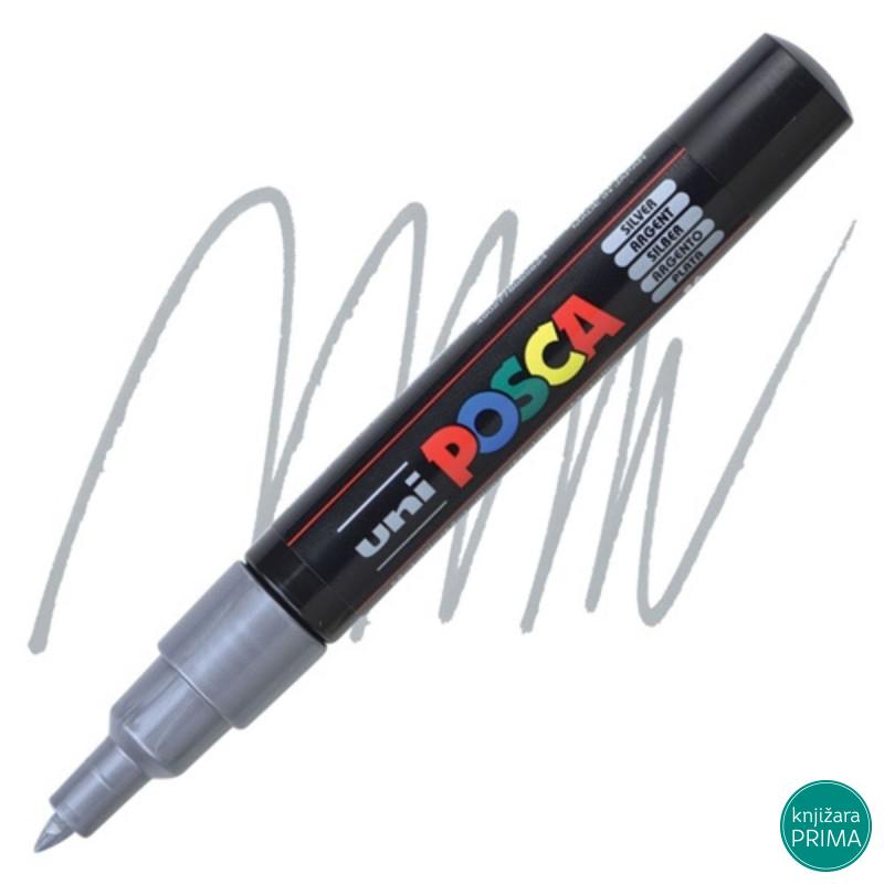 POSCA marker UNI PC-1M srebrni 26 