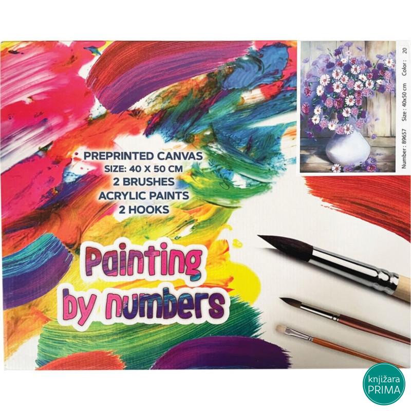 Bojenje po brojevima - Rade akril 40X50 