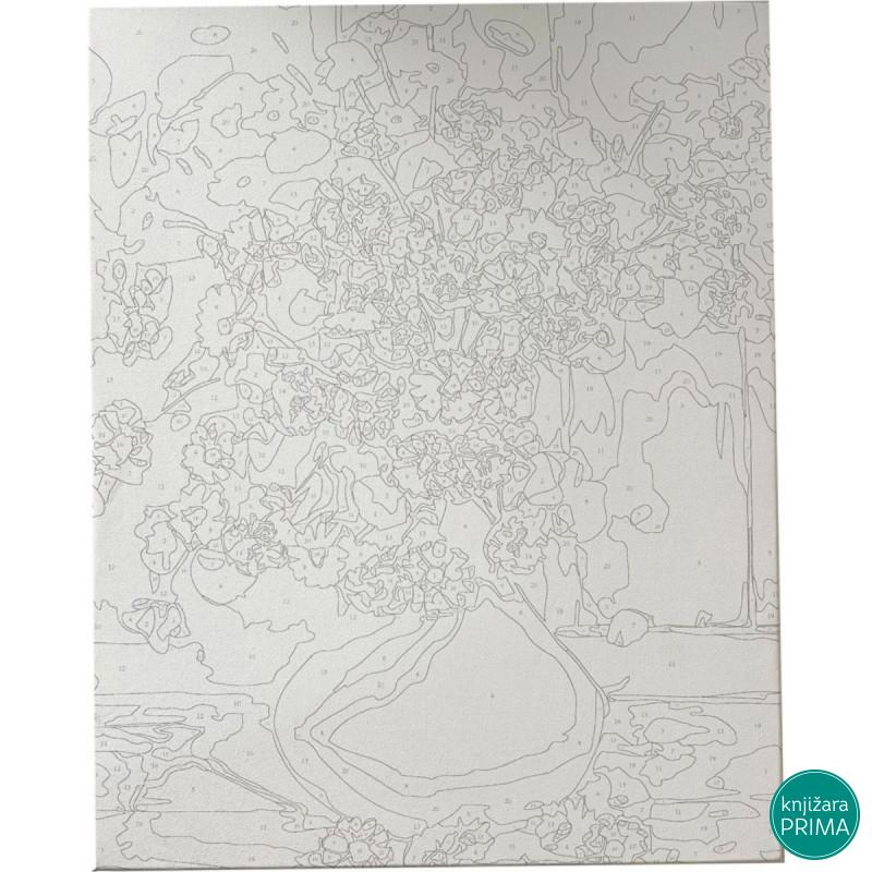 Bojenje po brojevima - Rade akril 40X50 