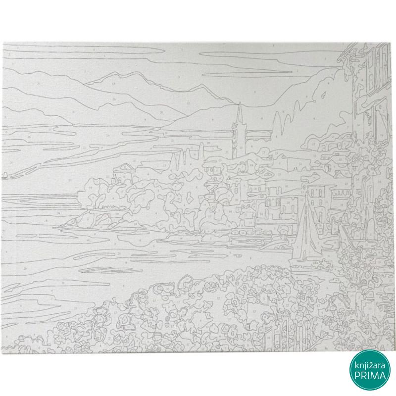 Bojenje po brojevima - Riva akril 40X50 