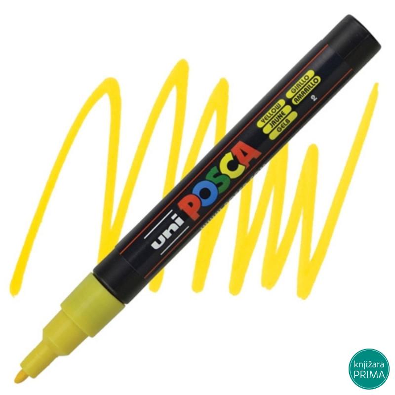 POSCA marker UNI PC-3m žuti 2 