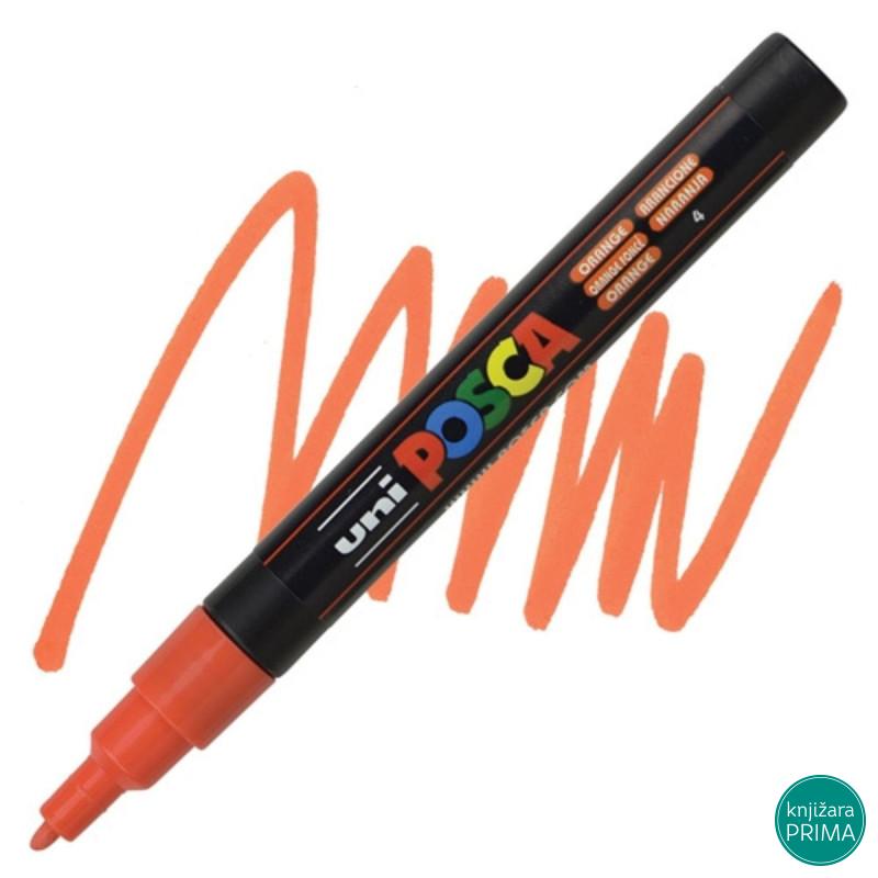 POSCA marker UNI PC-3m narandžasti 4 