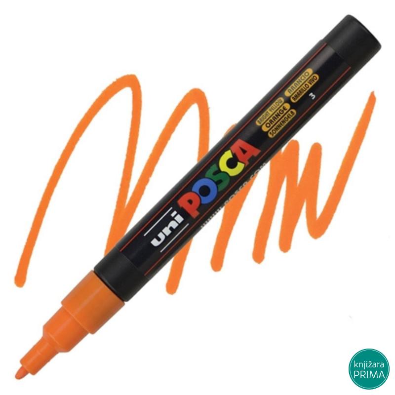 POSCA marker UNI PC-3m svetlo žuti 3 