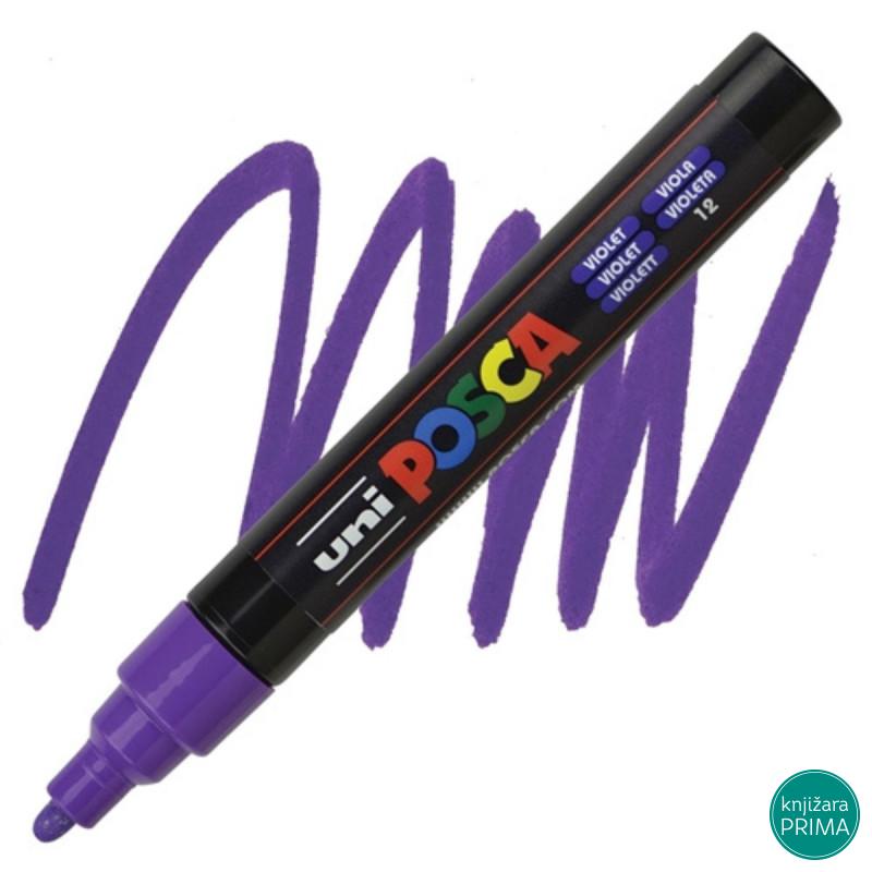 POSCA marker UNI PC-5m  ljubičasti 12 
