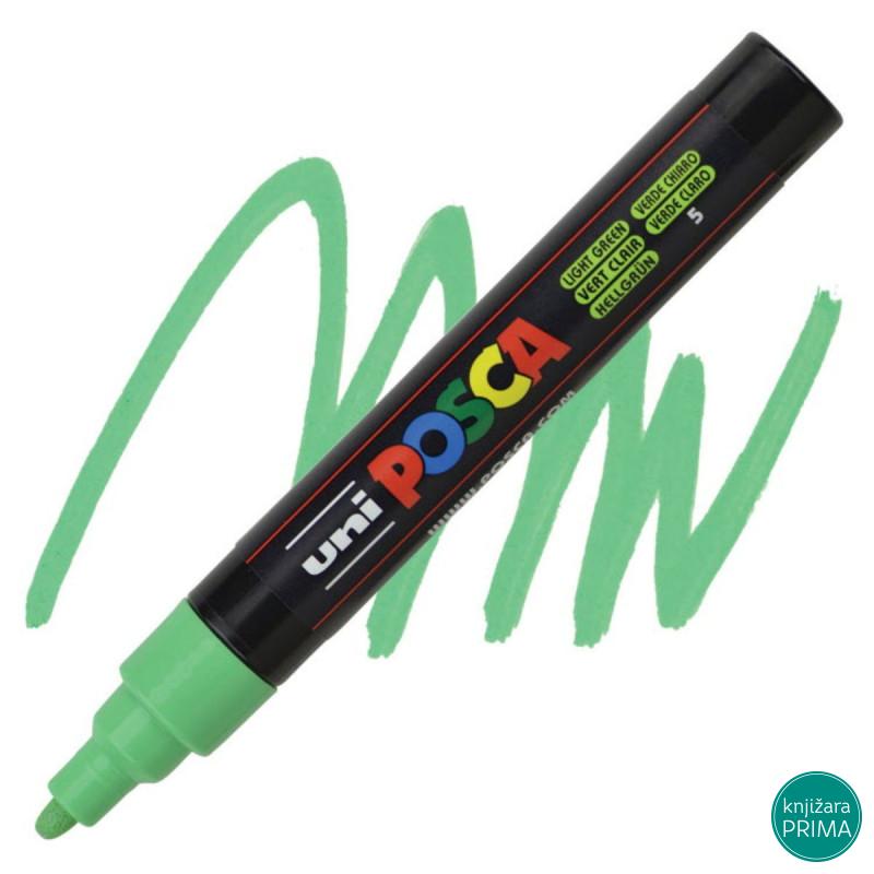 POSCA marker UNI PC-5m svetlo zeleni 5 