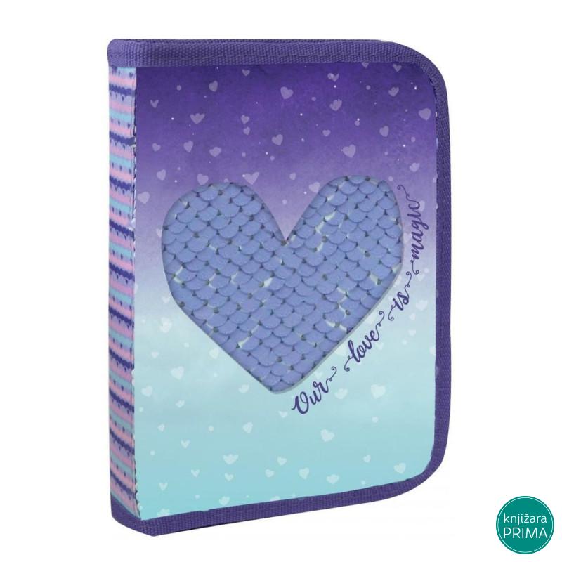 Puna pernica STREET 1 zip - Heart 
