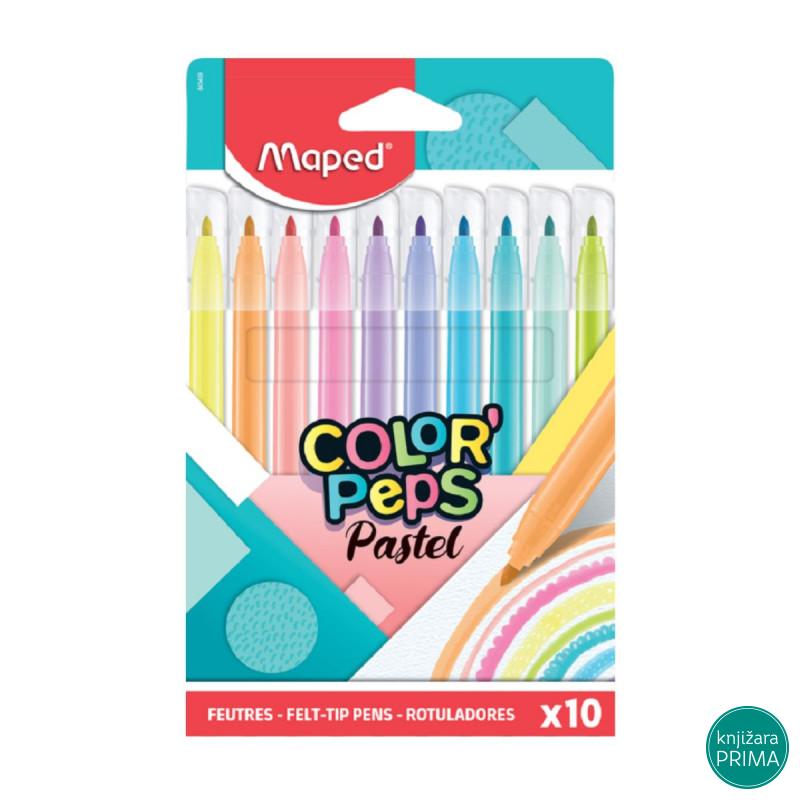 Flomasteri 10 MAPED Jungle Pastel 