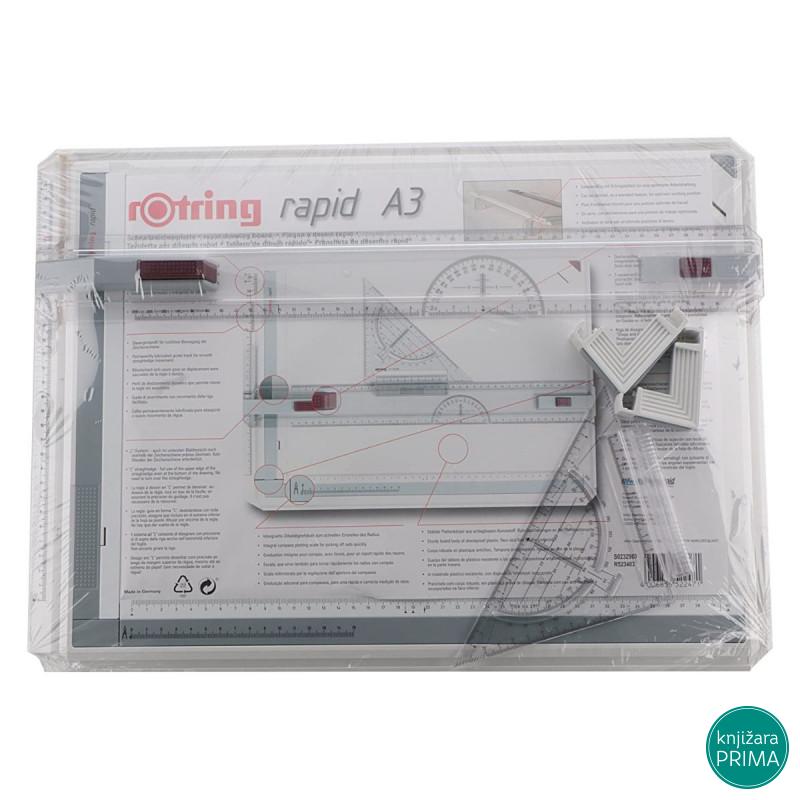 Tabla za crtanje A3 ROTRING + torba 